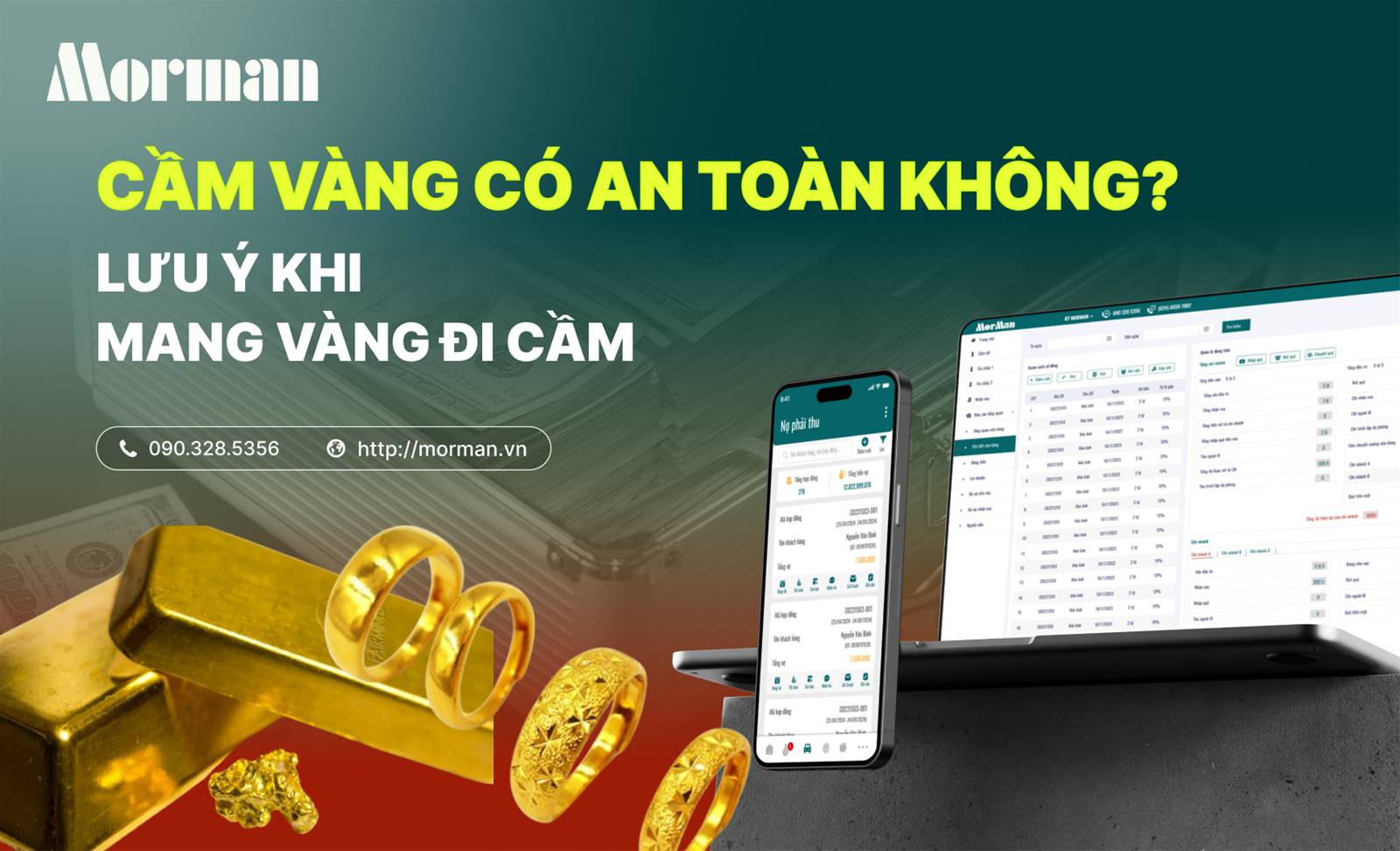 Cầm vàng có an toàn không? Những điều cần biết khi mang vàng đi cầm