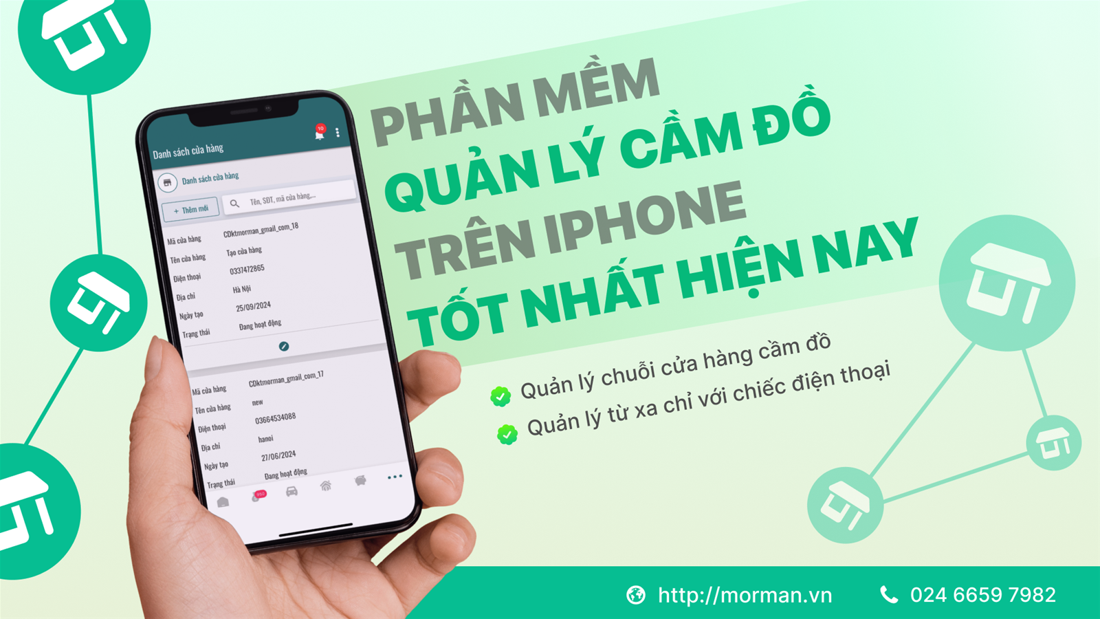 Phần mềm quản lý cầm đồ trên Iphone tốt nhất hiện nay 