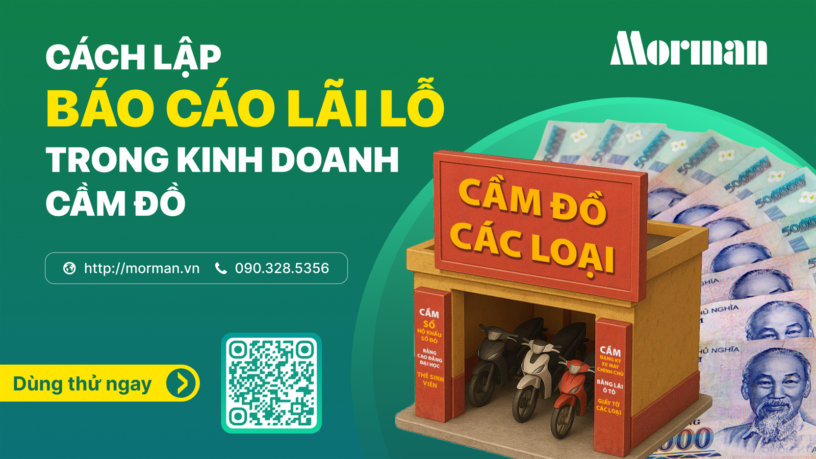 Cách lập báo cáo lãi lỗ trong kinh doanh cầm đồ