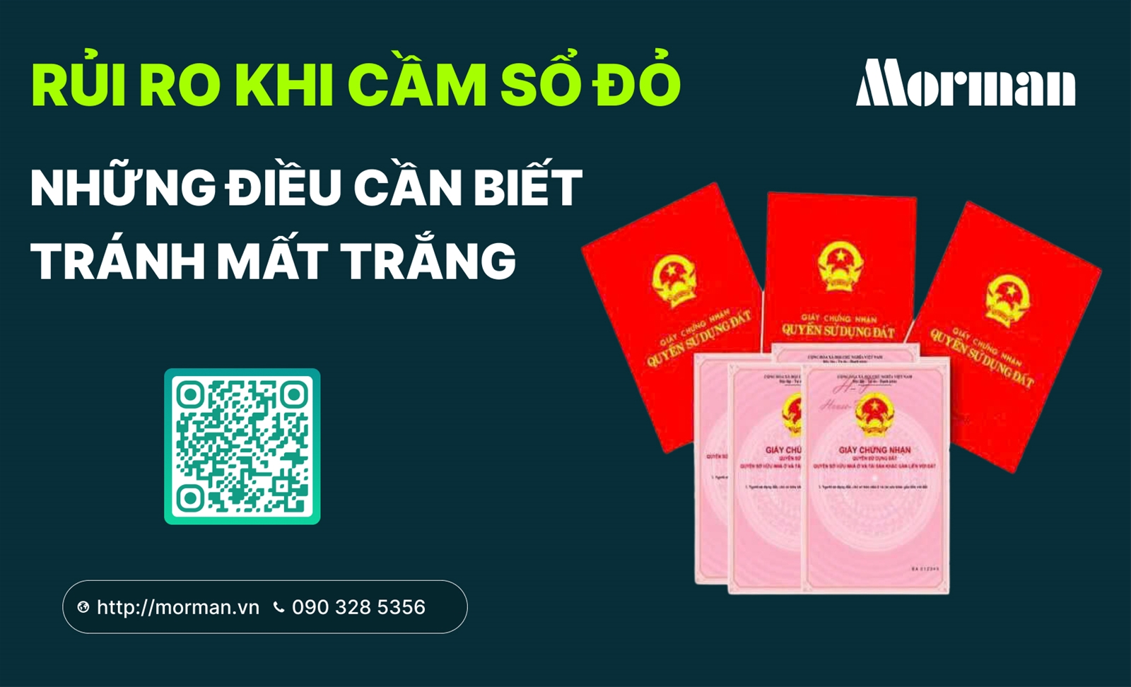 Rủi ro khi cầm sổ đỏ - Những điều cần biết để tránh mất trắng tài sản 