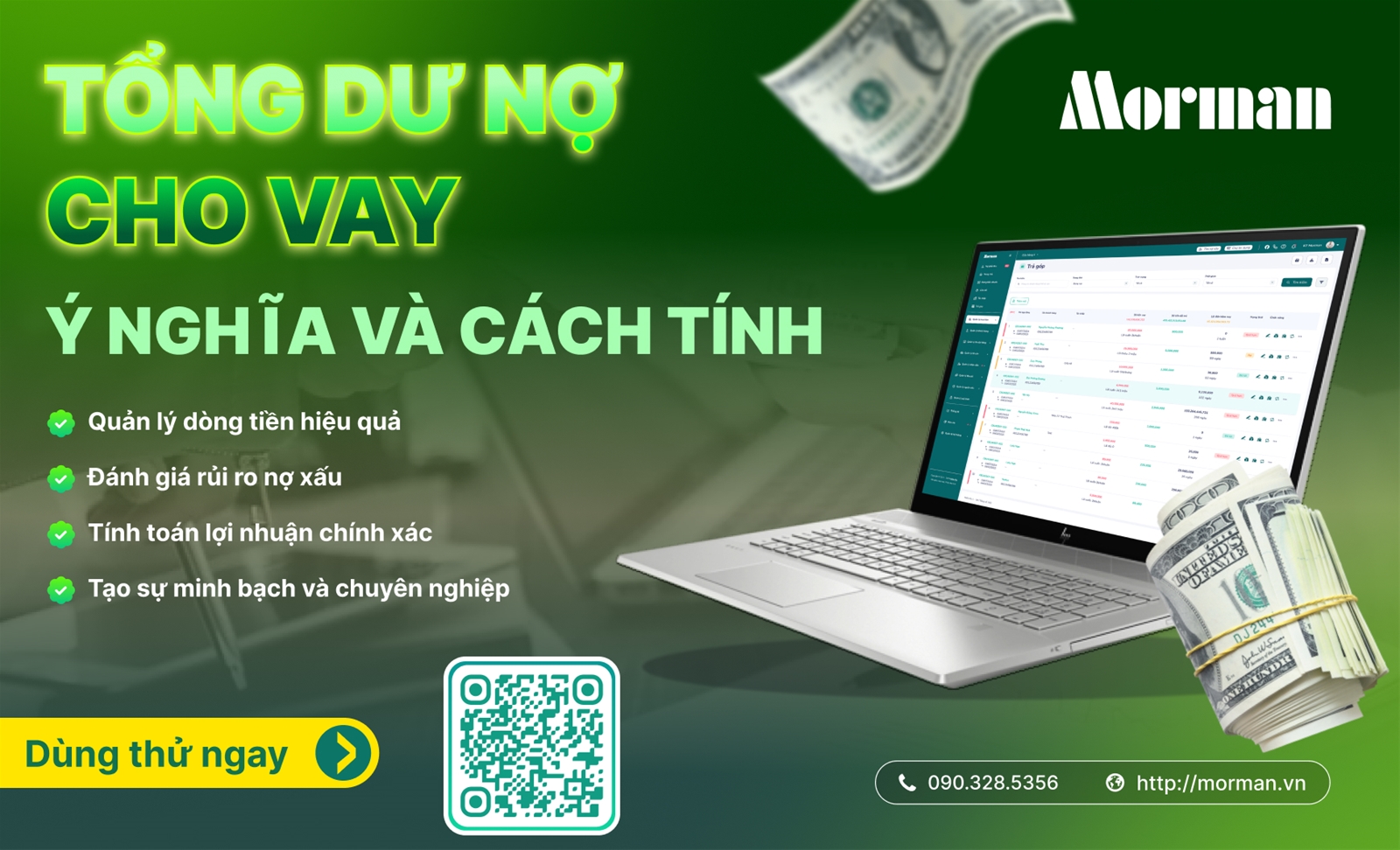 Tổng dư nợ cho vay là gì? Ý nghĩa và cách tính 