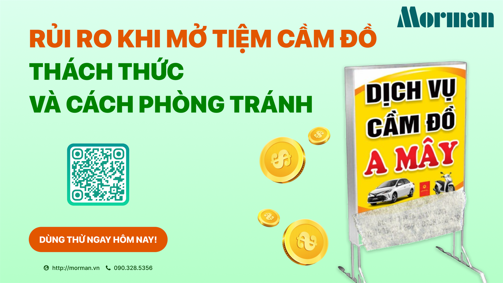 Rủi ro khi mở tiệm cầm đồ: Thách thức thường gặp và cách phòng tránh
