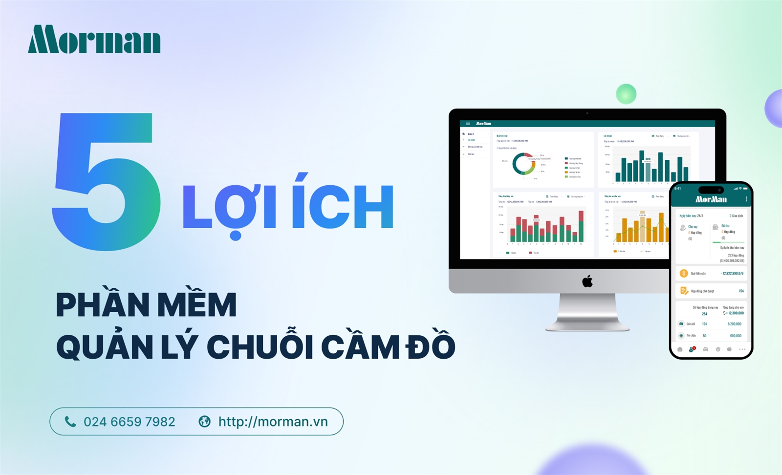 Top 5 lợi ích của phần mềm quản lý chuỗi cầm đồ