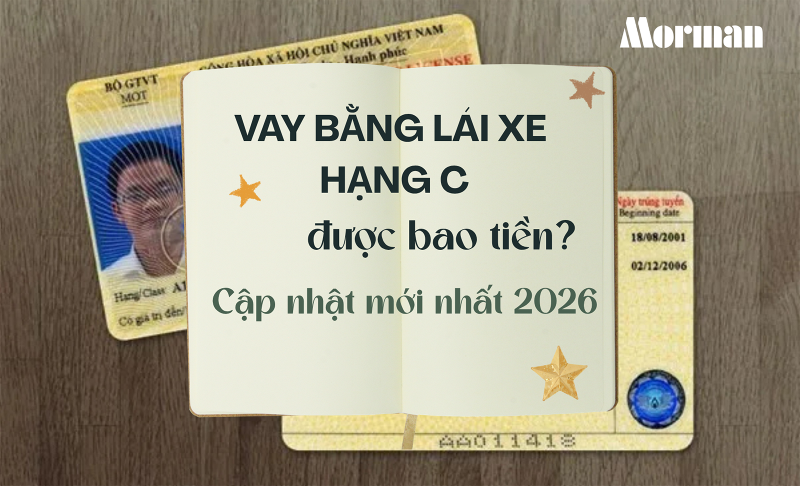 Vay bằng lái xe hạng C được bao nhiêu tiền? Cập nhật mới nhất 2026