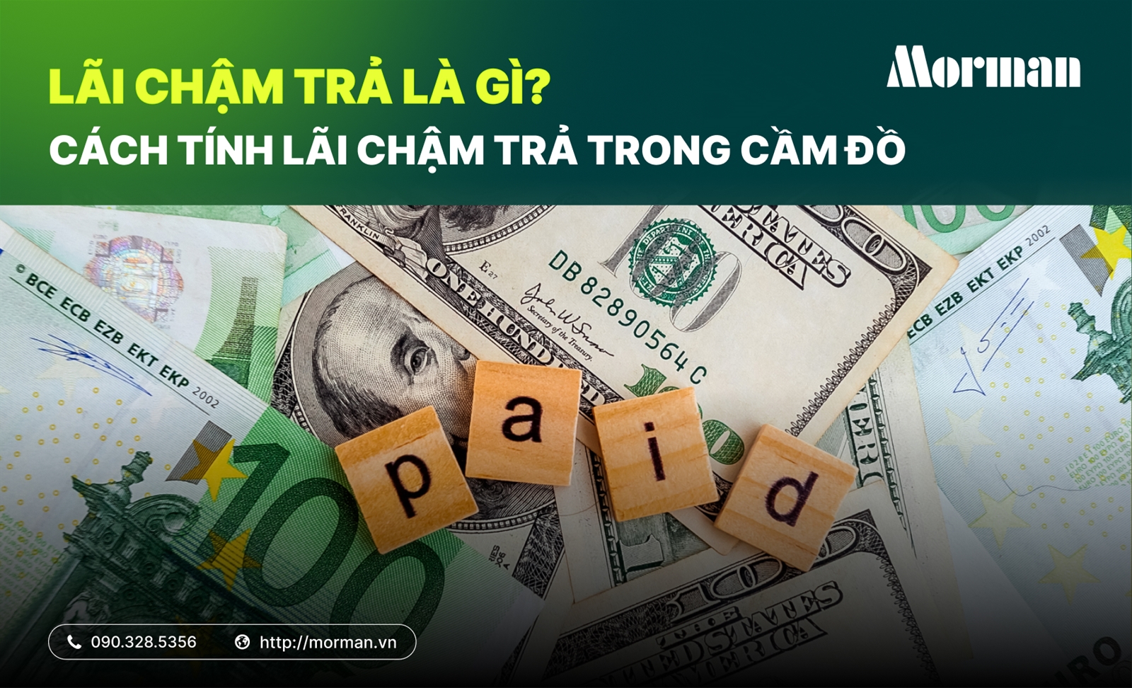 Lãi chậm trả là gì? Cách tính lãi chậm trả trong cầm đồ & cho vay