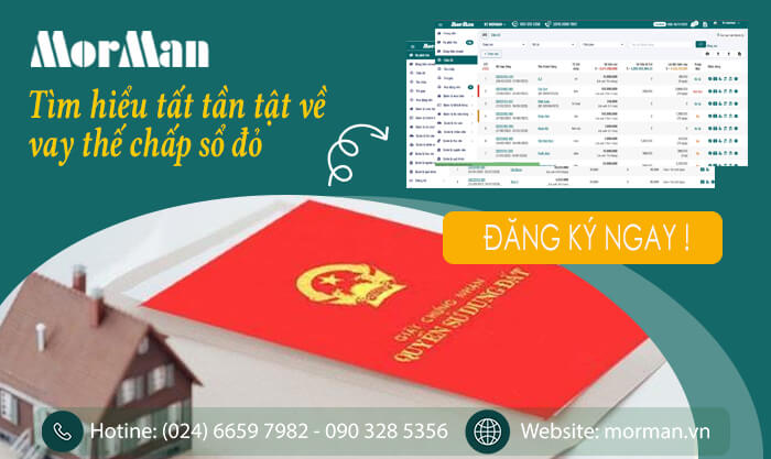 Vay thế chấp sổ đỏ như thế nào?
