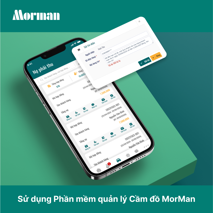 Phần mềm quản lý tài chính Morman sử dụng mượt mà trên cả máy tính và điện thoại