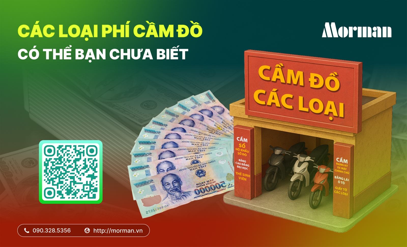 Các loại phí khi cầm đồ có thể bạn chưa biết