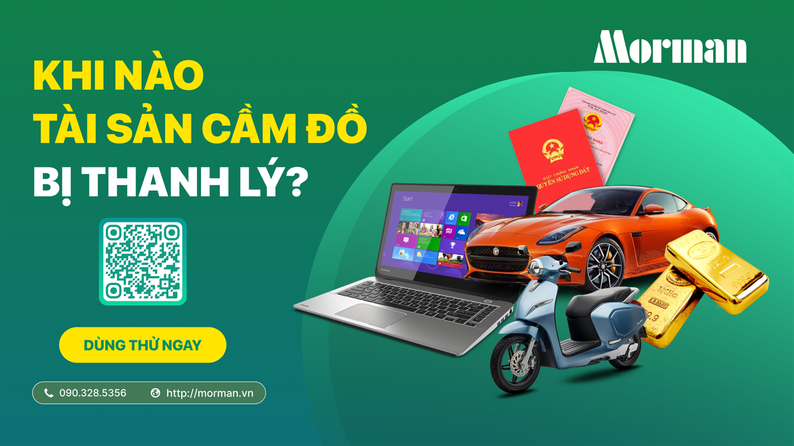 Khi nào tài sản cầm đồ bị thanh lý?