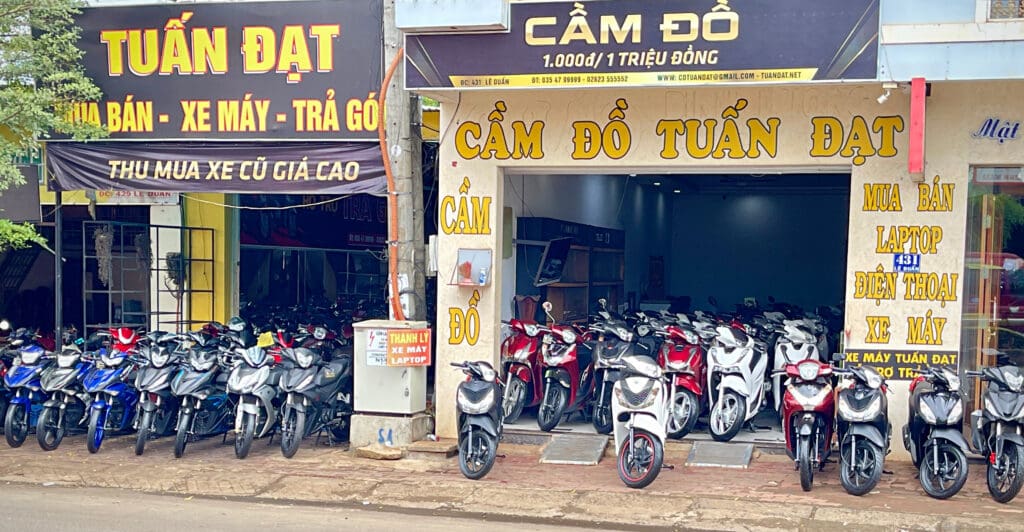 Bán xe máy cũ - Phần mềm Morman